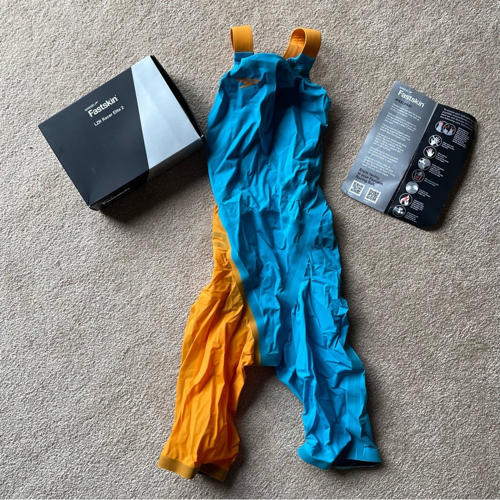 Speedo LZR Racer Elite 2 Fastskin kneeskin swimsuit